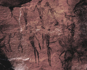 San rock painting, South Africa