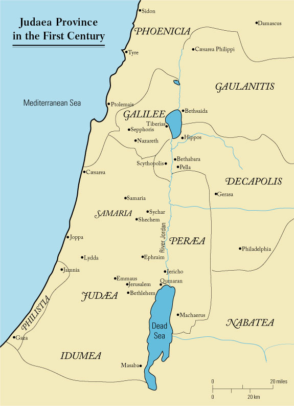 Judaea Province in the First Century