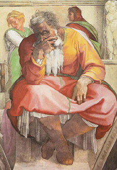 Painting of Jeremiah