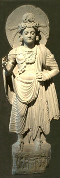 A statue of Prince Siddhartha