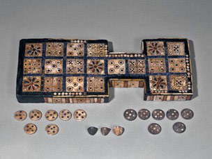 board game from Ur 2600-2400 BCE