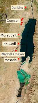 The Dead Sea from space