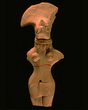 Harappan female figurine