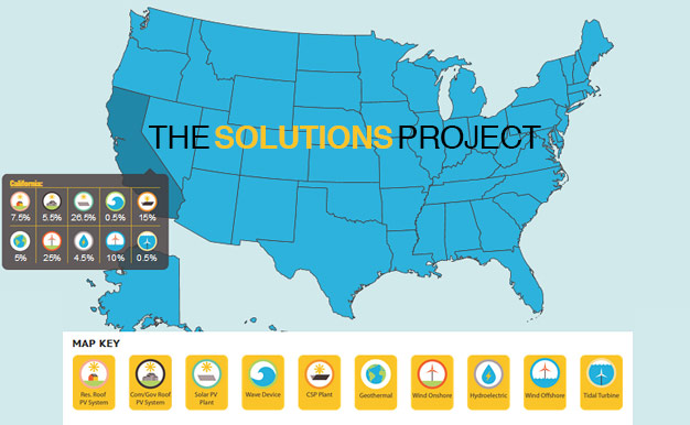 The Solutions Project map of the US - link