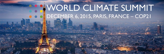 World Climate Summit showing Paris