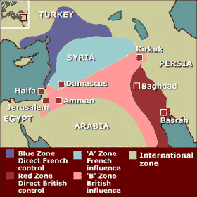 p of the Sykes Picot agreement