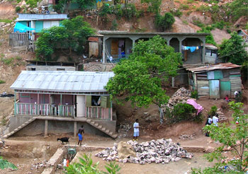 Haitian slum