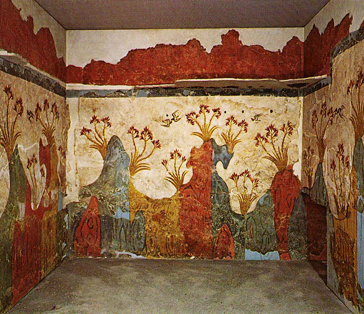 Akrotini frescoe – Spring 