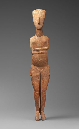 Cyclades figure standing