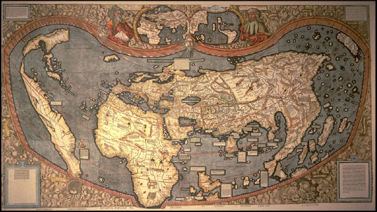 Waldseemuller’s 1507 map