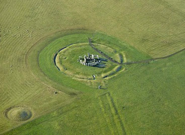 Stonehenge from the air