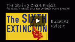 Video lecture from Elizabeth Kolbert