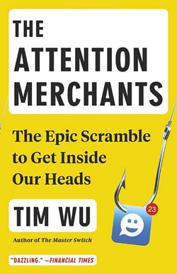 Book cover for The Attention Merchants
