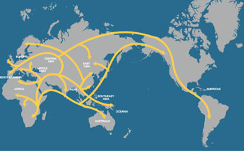 Map of Human Migration