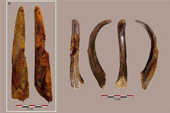 Neanderthal wood tools shaped like antler tips