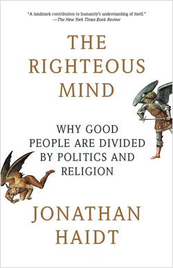 The Righteous Mind book cover
