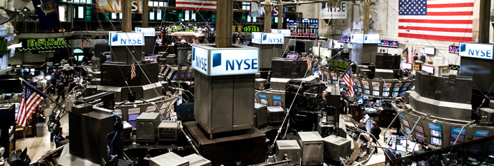 New York Stock exchange trading floor