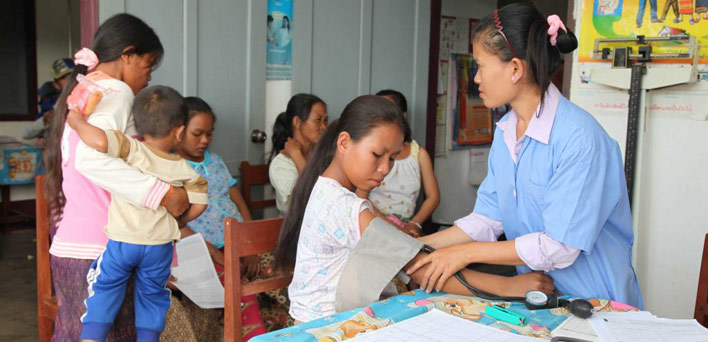 Healthcare clinic Laos