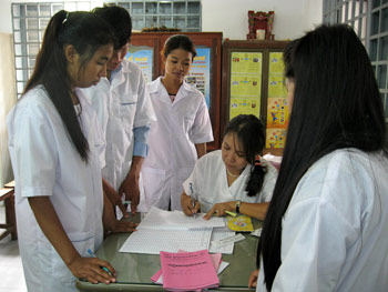 health-care workers in cambodia