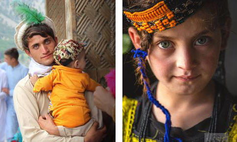Photos of Kalash people, Pakistan