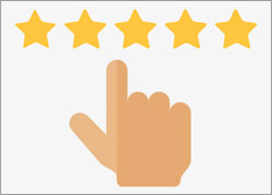 star ratings graphic