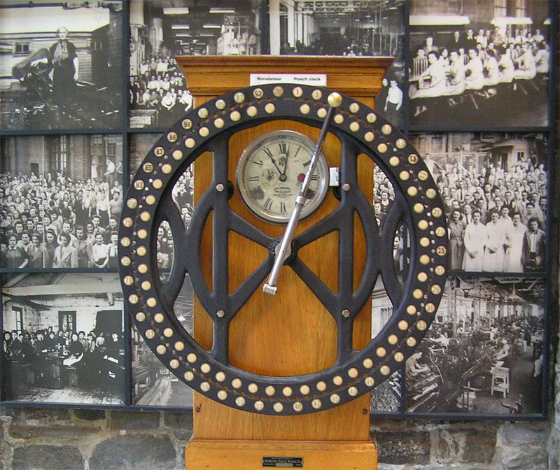 IBM time clock
