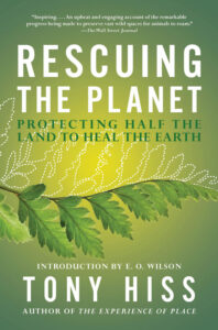 Cover of book Rescuing the Planet by Tony Hiss