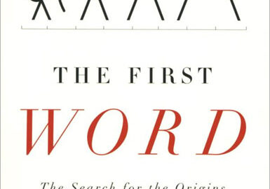 Book cover for The First Word by Christine Kenneally
