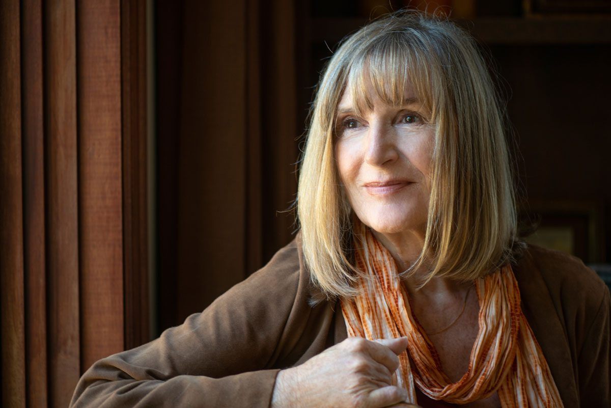 A portrait of Sally M. Ornstein, the co-author of the book God 4.0.